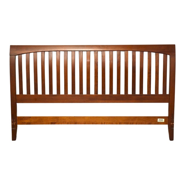 Ethan Allen Cherry King Headboard Chairish