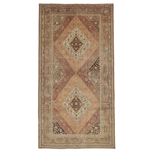 Textile Mid 20th Century Large Antique Khotan Wool Rug For Sale - Image 7 of 7