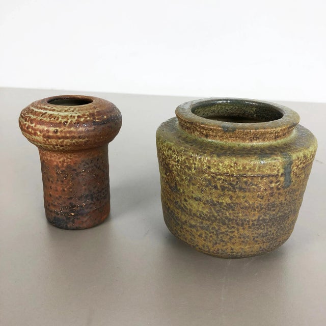Ceramic and Earthenware Vases by Piet Knepper for Mobach, 1960s, Set of 2 For Sale - Image 10 of 13