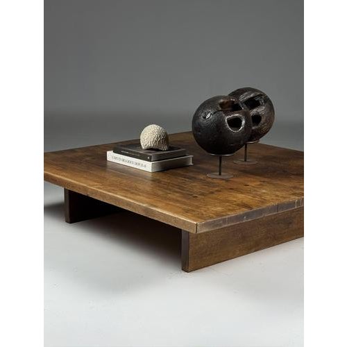 Oak Coffee Table, 1980s For Sale - Image 14 of 14