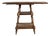 19th Century France Tan Wood Console Table For Sale