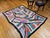 Vintage Moroccan Boucherouite Rug, Handwoven, Mid-Century Modern Abstract Design, 5’ X 7’ For Sale - Image 9 of 11