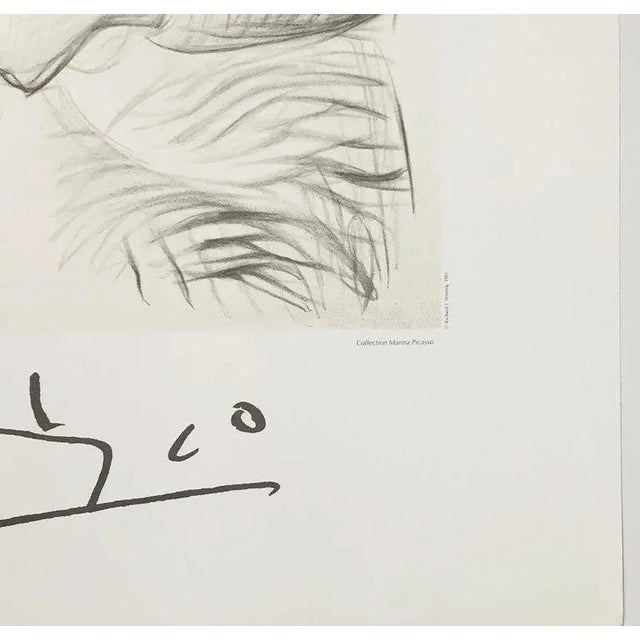 Lithograph in colors on paper. Selected from the personal collection inherited by Marina Picasso, Pablo Picasso's...