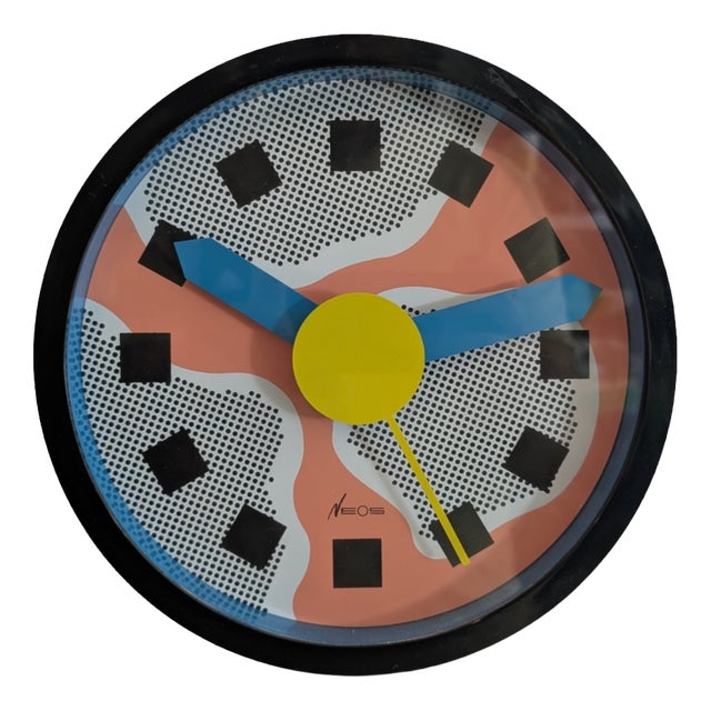 Neos Wall Clock by Nathalie Du Pasquier, 1980s For Sale