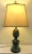 Vintage Bronze Acorn on Pedestal 31" Table Lamp with Lampshade This rare lamp comes from a south Florida high end estate....