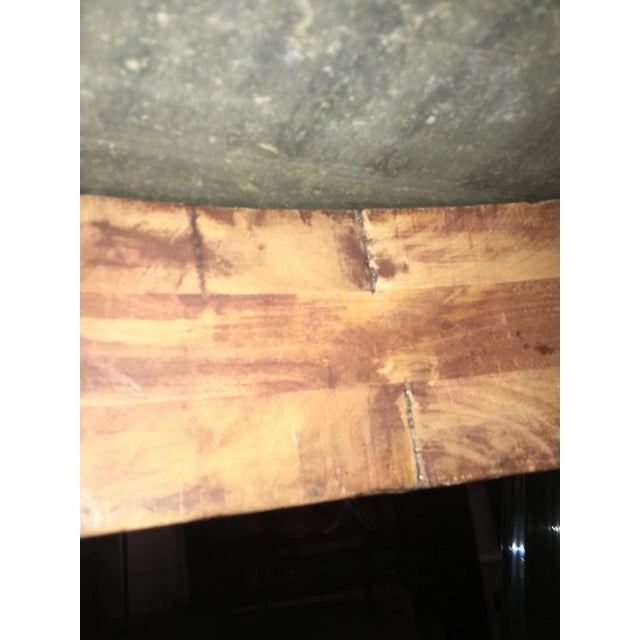 19th Century French Mahogany Center Table For Sale - Image 9 of 11