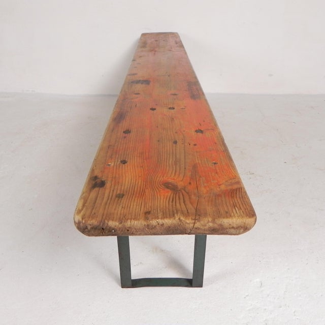 Folding Bench for Terrace, 1960s For Sale - Image 9 of 18