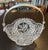 Glass Hofbauer Crystal Basket “Byrdes” Collection For Sale - Image 7 of 9