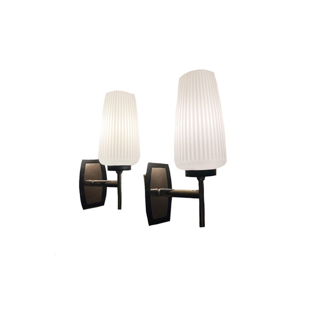 Mid-Century Modern Italian Wall Lights, 1970s, Set of 2 For Sale - Image 12 of 12