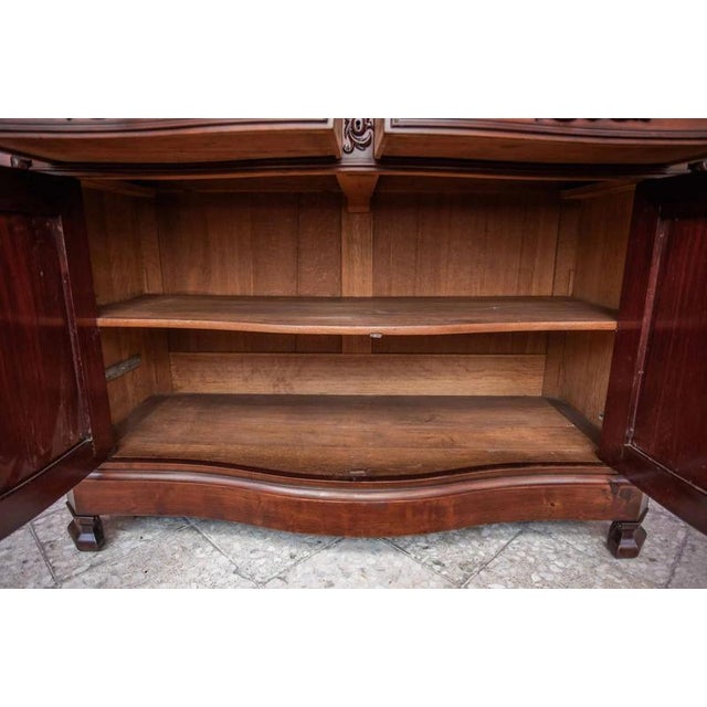 Wood Louis Philippe Mahogany Buffet For Sale - Image 7 of 9