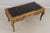 French Vintage Louis XV Bureau Plat Writing Desk W. Leather Top For Sale - Image 3 of 18