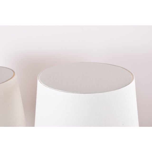 Modern Danish Baca Table Lamps by Nils Thorsson for Royal Copenhagen, 1970s, Set of 2 For Sale - Image 11 of 13