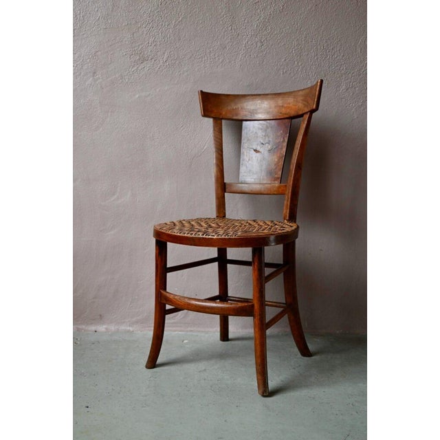 Antique French Walnut Chair, 1890s For Sale - Image 4 of 16