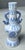 Ceramic Mid 20th-Century Slender Neck Fengweizun-Style Blue & White Fèng Huáng Handle Dragon Vase For Sale - Image 7 of 17