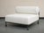 Modern Outdoor Lounge Chair With Olive Green Stainless Steel Frame For Sale - Image 17 of 17