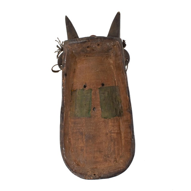 African Early 20th Century Toma Wood Mask Landai Guinea For Sale - Image 3 of 8