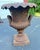Huge Antique Late Victorian French Heavy Cast Iron Outdoor Planter Urn W/ Handle For Sale In New York - Image 6 of 17