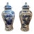 Chinese Blue & White Baluster Jars, Set of 2 For Sale