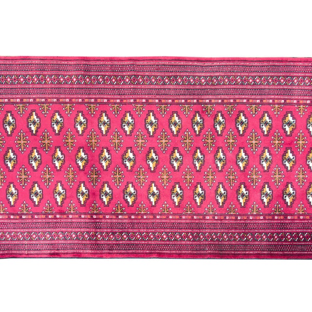 Vintage Persian Turkman Rug For Sale - Image 12 of 16