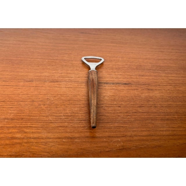 Mid-Century Modern Danish Bottle Opener in Teak, 1960s For Sale - Image 11 of 14