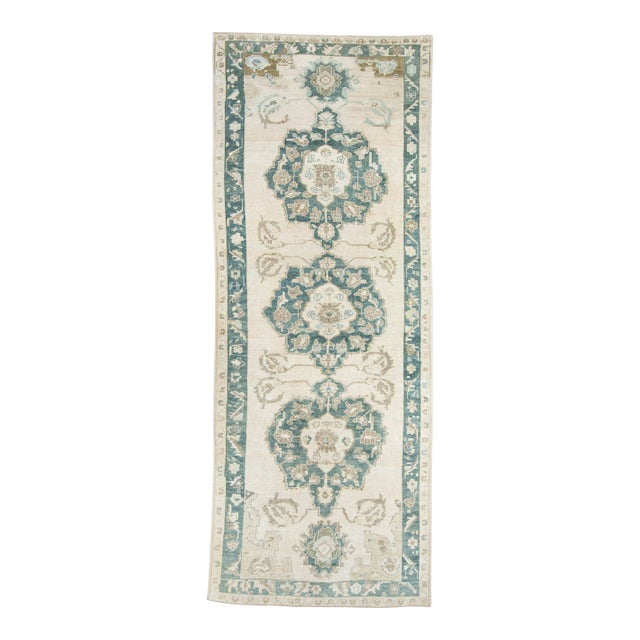 Turkish Anatolian Runner Rug 4'10" x 12'9" #17599 For Sale