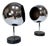 Chrome-Plated Eyeball Spotlights from Staff Leuchten, Germany, 1970s, Set of 2 For Sale