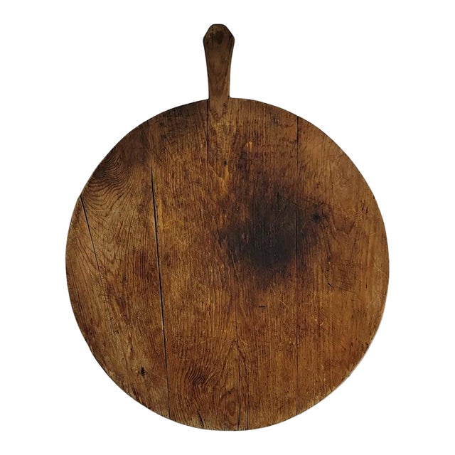 19th Century Hand Carved Dough Board For Sale