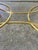 La Barge Brass Coffee Table With Scallop Glass Top - Made in Italy For Sale In New York - Image 6 of 8
