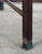 Mid-Century Modern Bronze and Murano Glass Mosaic Trapezoid Side Table in the Manner of Mosaic House / Vladimir Kagan For Sale - Image 12 of 12