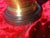 Vintage Brass Classic MCM Ginger Jar Table Lamp Etched Detail Signed For Sale - Image 4 of 6