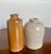 Pair of Victorian Cream-Glazed Stoneware Jars With Capacity Marks For Sale - Image 10 of 12