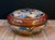 Metal Vintage Cloisonné Round Lidded Jar / Trinket Box For Sale - Image 7 of 12