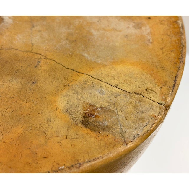 Beige Antique Salt Glazed #3 Bee Sting Design Crock For Sale - Image 8 of 8
