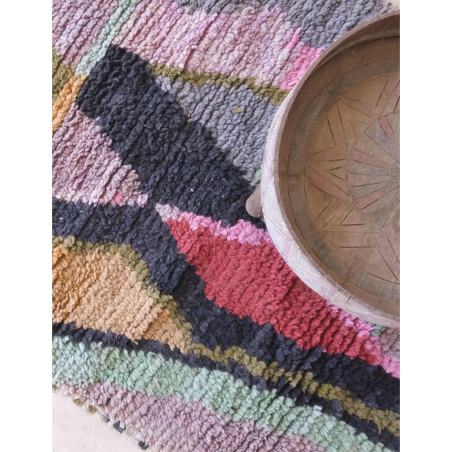 2020s Colorful Moroccan Hallway Rug - 10.3 X 2.9 Ft For Sale - Image 5 of 8