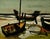 André Minaux. French ( b.1923 - d.1986 ). Les Barques Échouées, 1963. Oil On Canvas. Signed & Dated 1963 Lower Right....