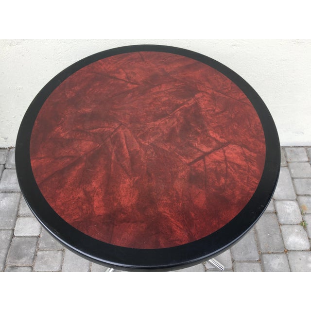 French Round Garden Table from SM, 1990s For Sale - Image 3 of 12