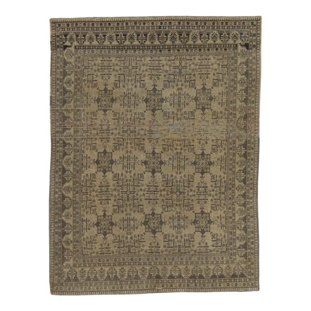 Turkish Vintage Rug 6'4" x 8'5" #16848 For Sale