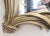 1960s Rare Large Cattail Circa 1960s Italian Hand Carved Wood Mirror, Hollywood Regency For Sale - Image 5 of 8