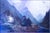 Continental School Alpine Village Oil Painting, Late 19th Century For Sale - Image 11 of 11