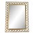 Mid-Century Italian Florentine Hollywood Regency Ghosted Giltwood Wall Mirror For Sale