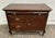 Late 19th Century Antique Victorian or Edwardian Quarter Sawn Tiger Oak Sideboard Buffet Console For Sale - Image 5 of 10