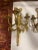 1900 Gilt Bronze Caldwell Sconces With Ribbons 3 Lights For Sale - Image 9 of 10