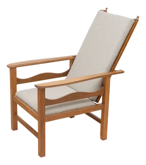 Arts & Crafts Reclining Chair in Oak by Ambrose Heal for Heals, 1890s