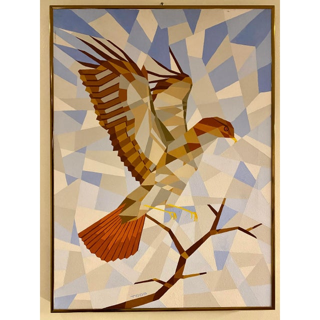 Original Mosaic Painting by Todd For Sale - Image 6 of 8