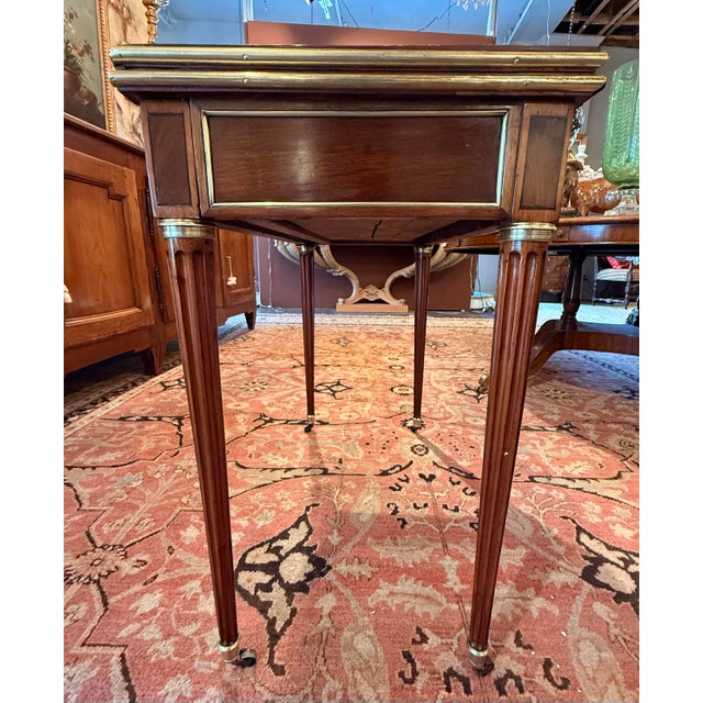Louis XVI Console Game Table For Sale - Image 4 of 11