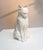 Bisquit Porcelain Sculpture "Cat No. 2" by Edouard-Marcel Sandoz, 1920s This piece is attributed to the mentioned...