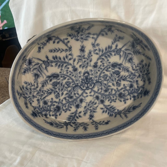 Winward Home Blue and White Planter For Sale In Dallas - Image 6 of 6