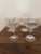 Set of Four Antique Cut Crystal Champagne Glasses For Sale In San Antonio - Image 6 of 11