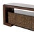 Contemporary Mahogany Waterfall Credenza For Sale In New York - Image 6 of 8