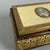 Brown Antique Wooden Jewelry Box with Gilded Brass, 1890s For Sale - Image 8 of 14